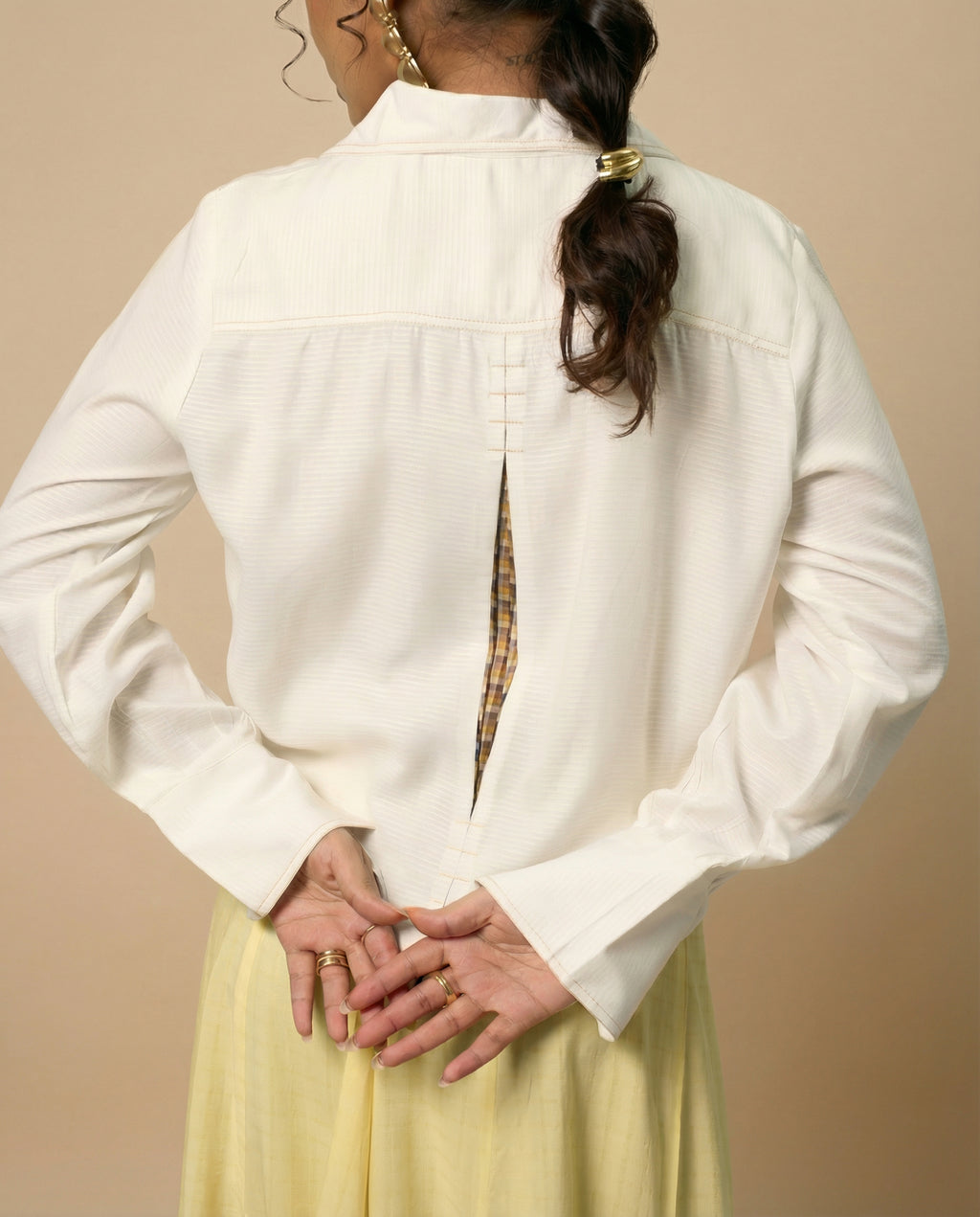 Peekaboo Checks Shirt