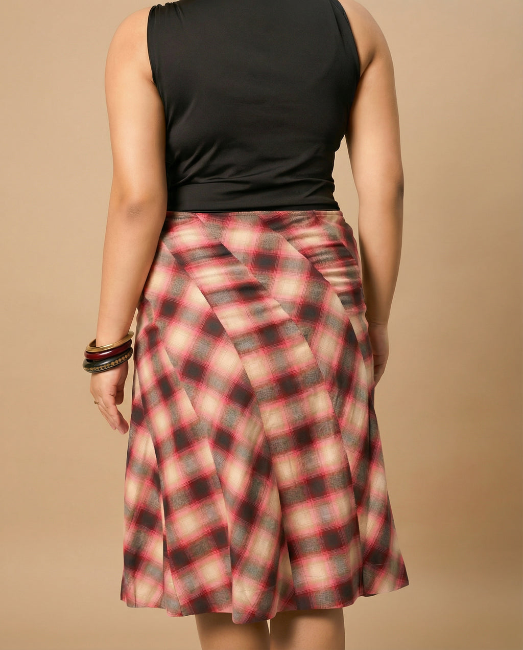 Diagonal Drift Skirt