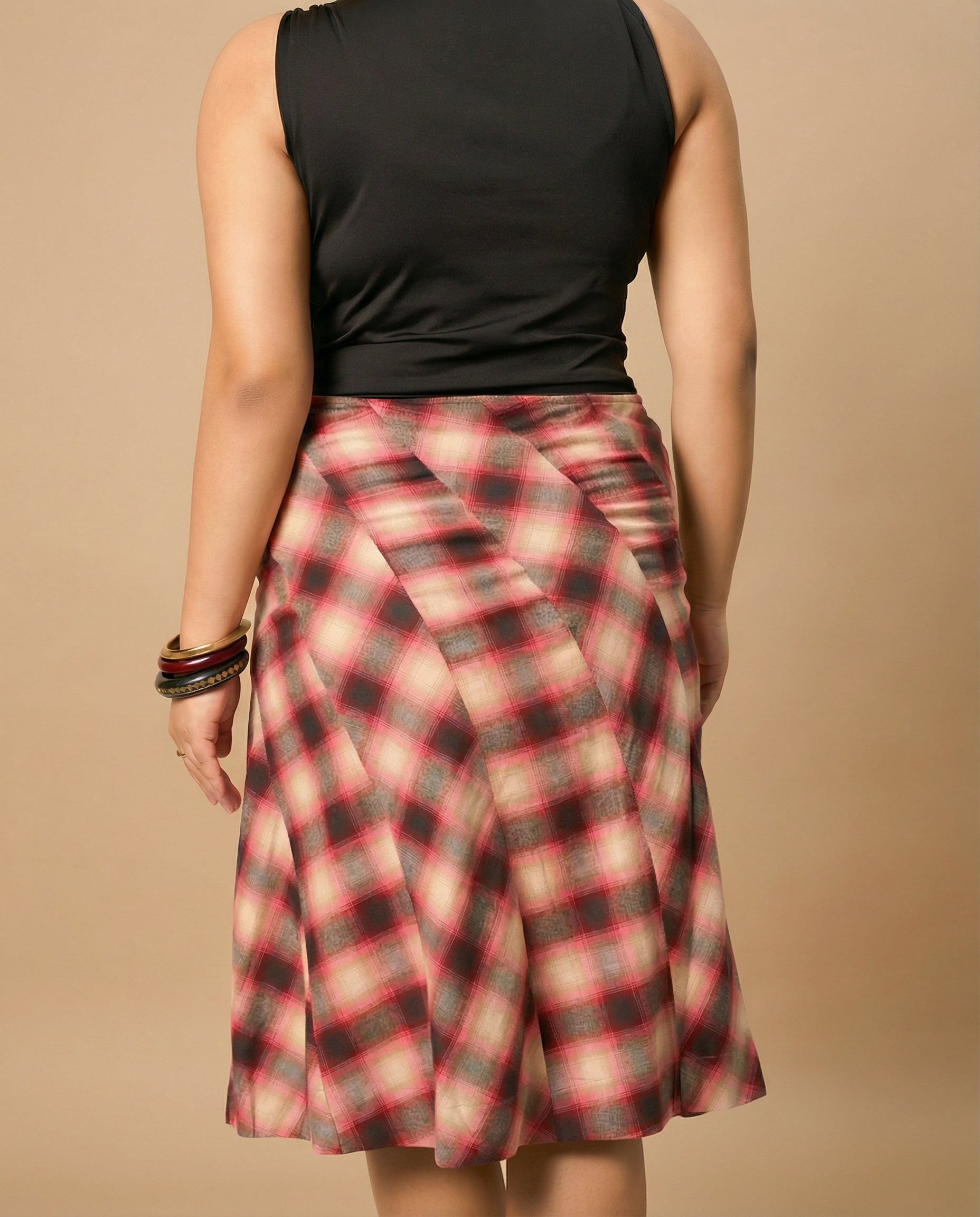 Diagonal Drift Skirt