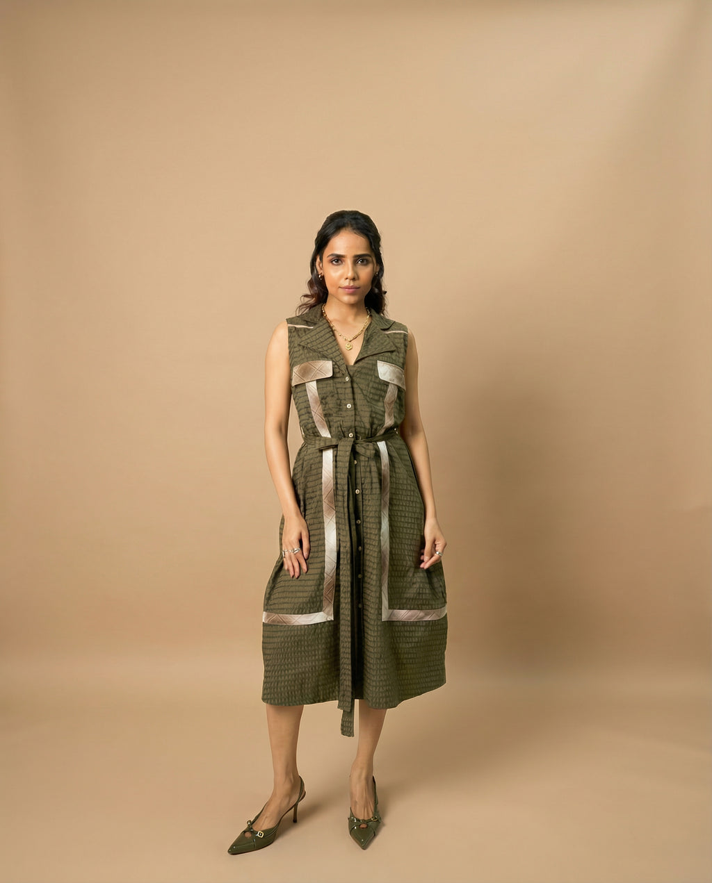 Green Grace Jacket Dress