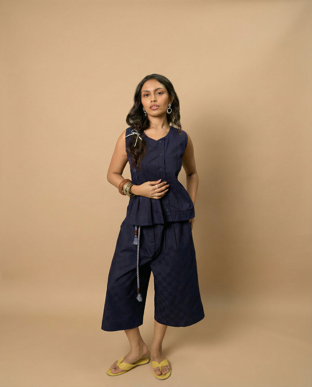 Tie-Up Dori Bermudas