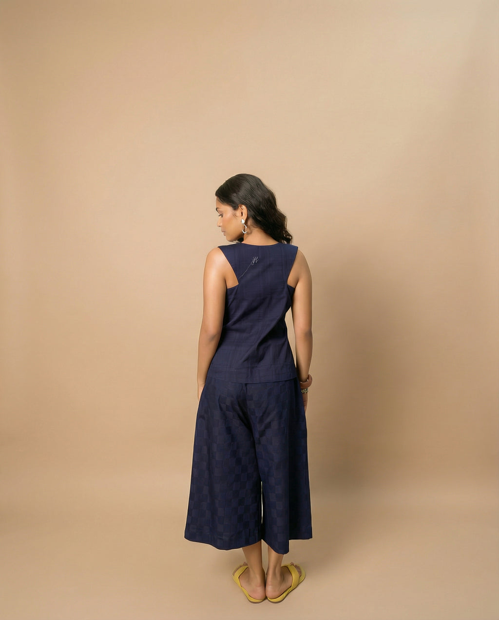 Stitch Story Indigo Top