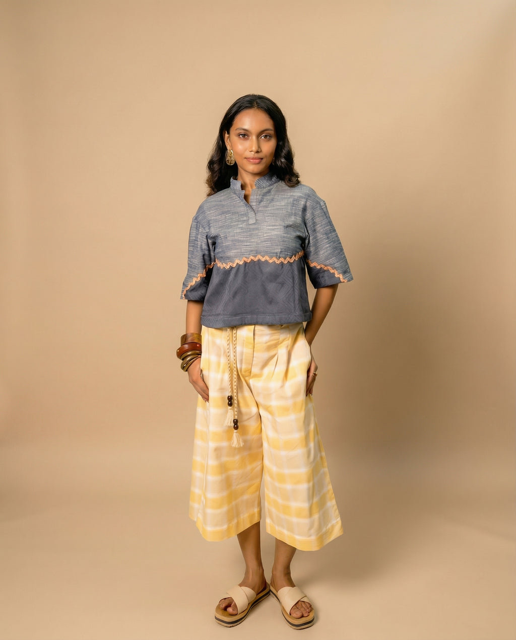 Tie-Up Dori Bermudas