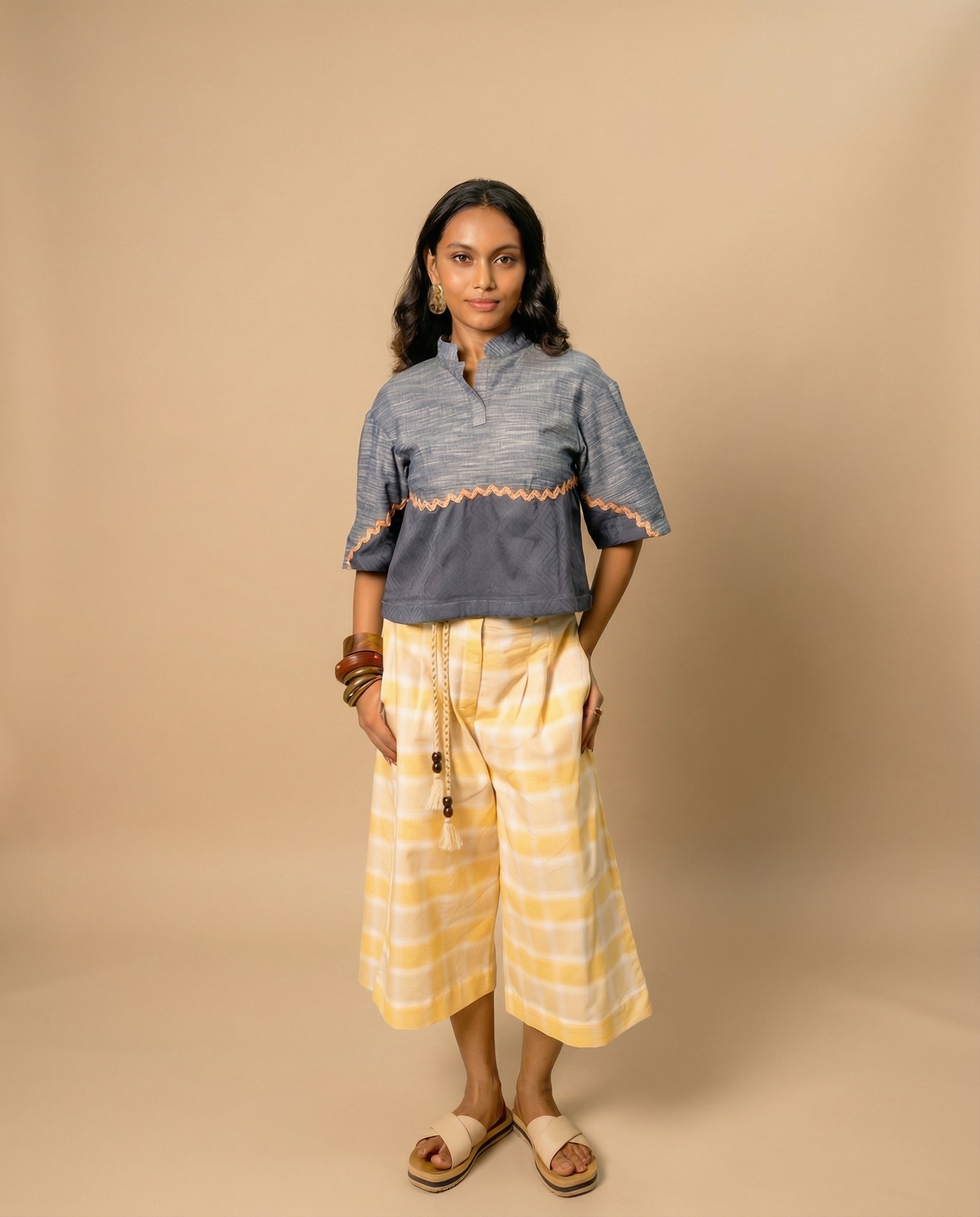 Tie-Up Dori Bermudas