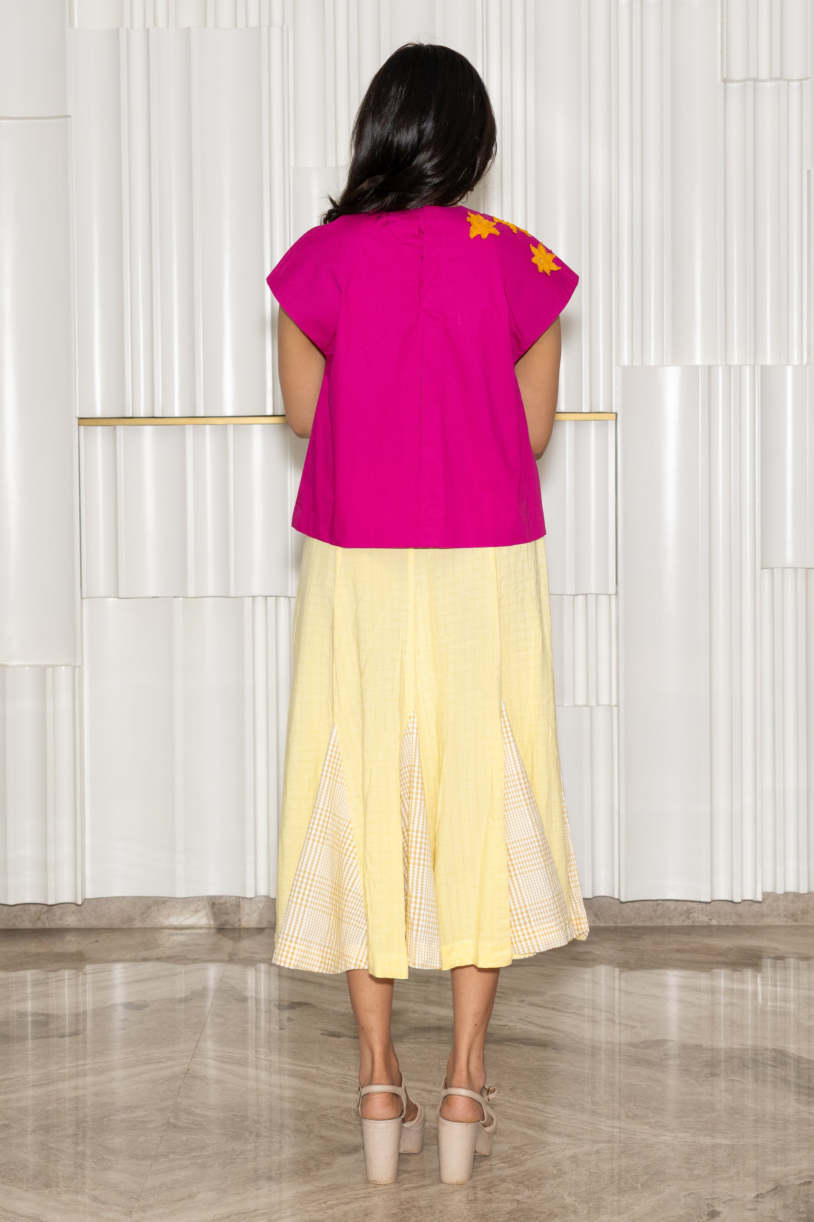 Beaded Bloom Floral Embroidered Top for Women | Aramour – aramourbyak