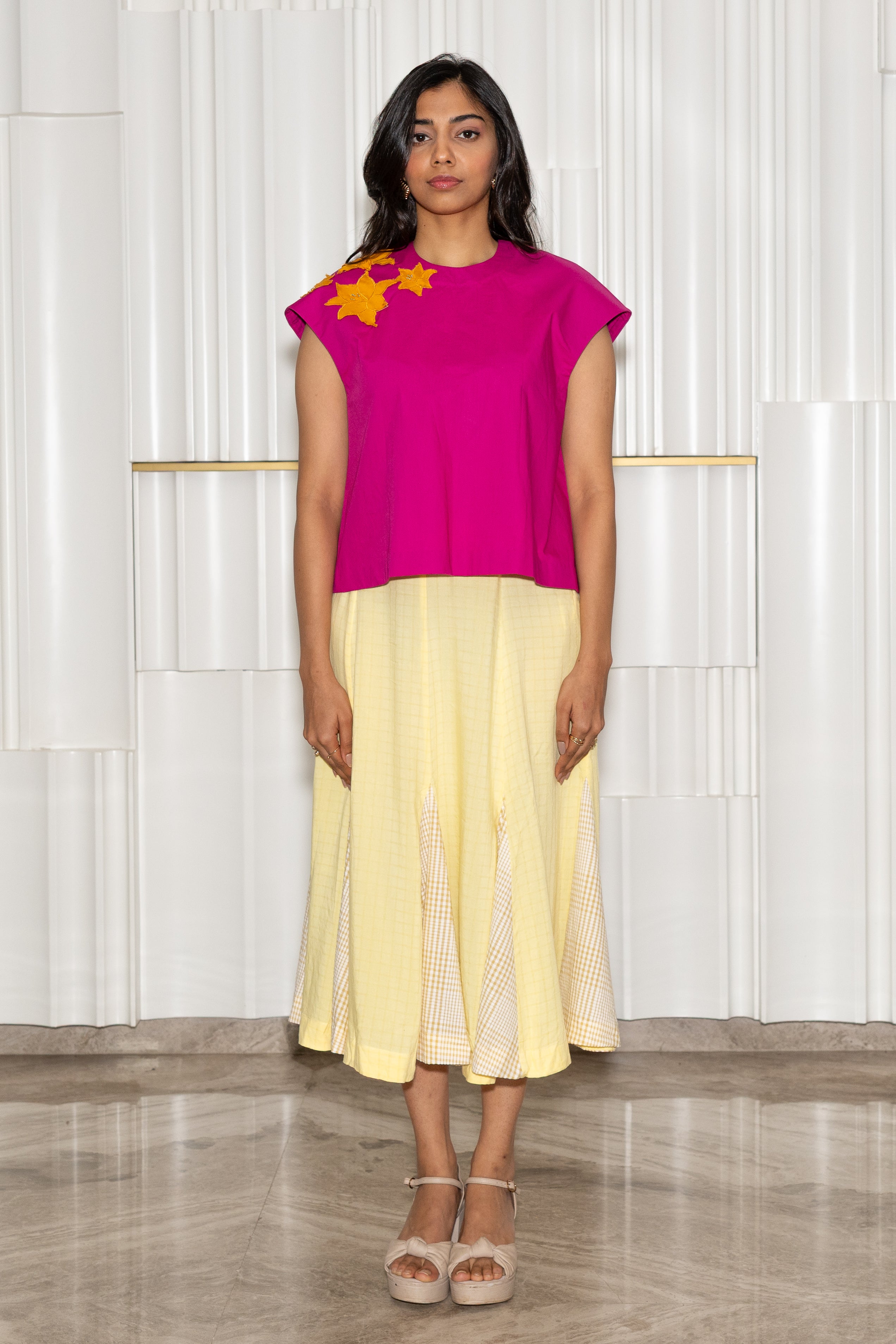 Beaded Bloom Floral Embroidered Top for Women | Aramour – aramourbyak