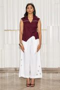 Edge Pleat Top