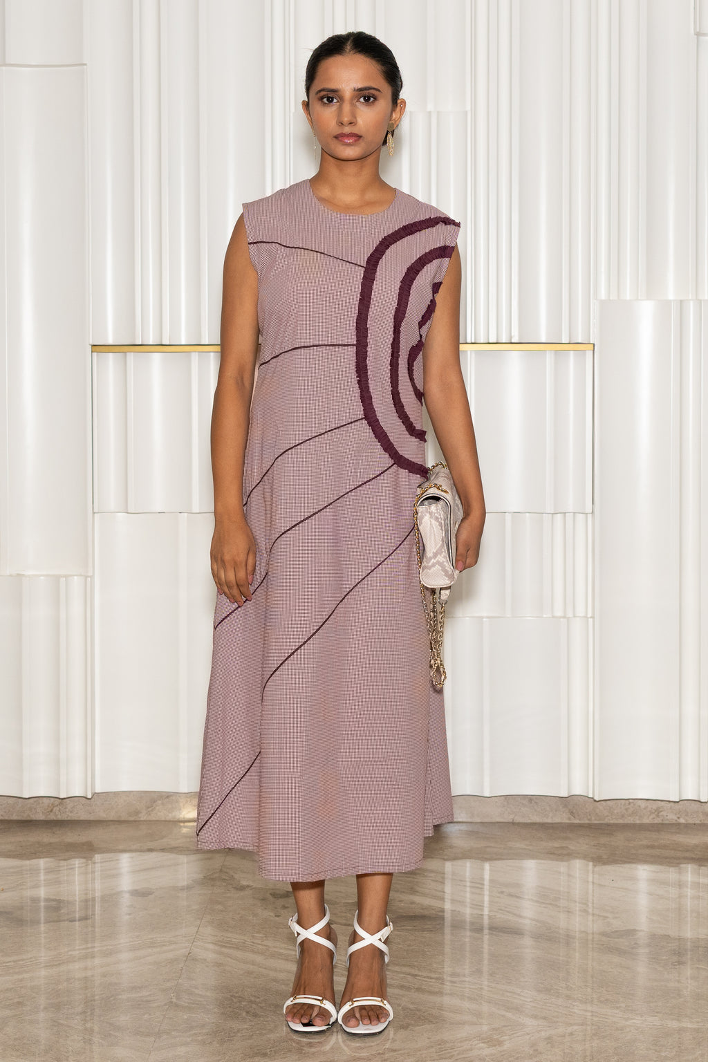 Modern Check Dress