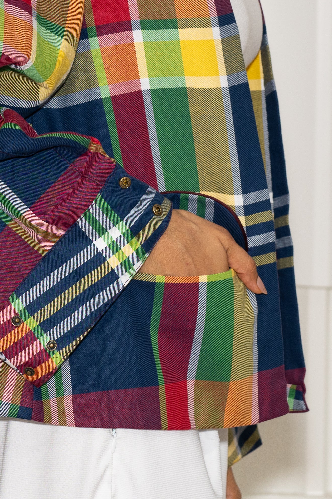 Check Bloom Blazer