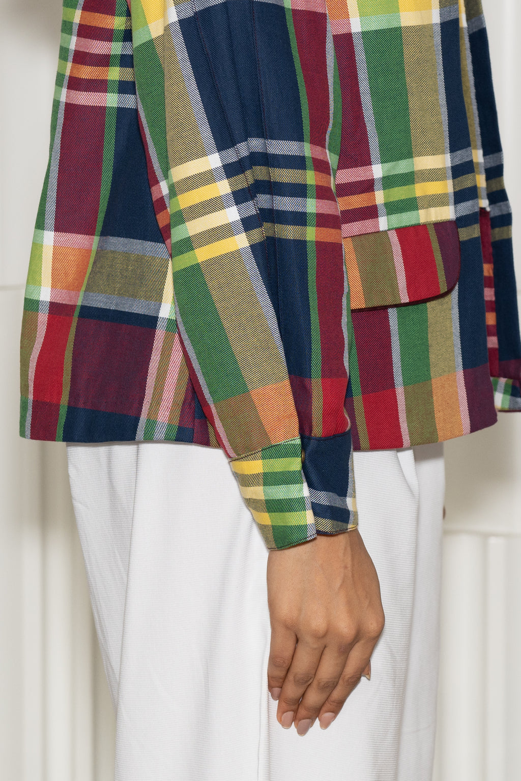 Check Bloom Blazer