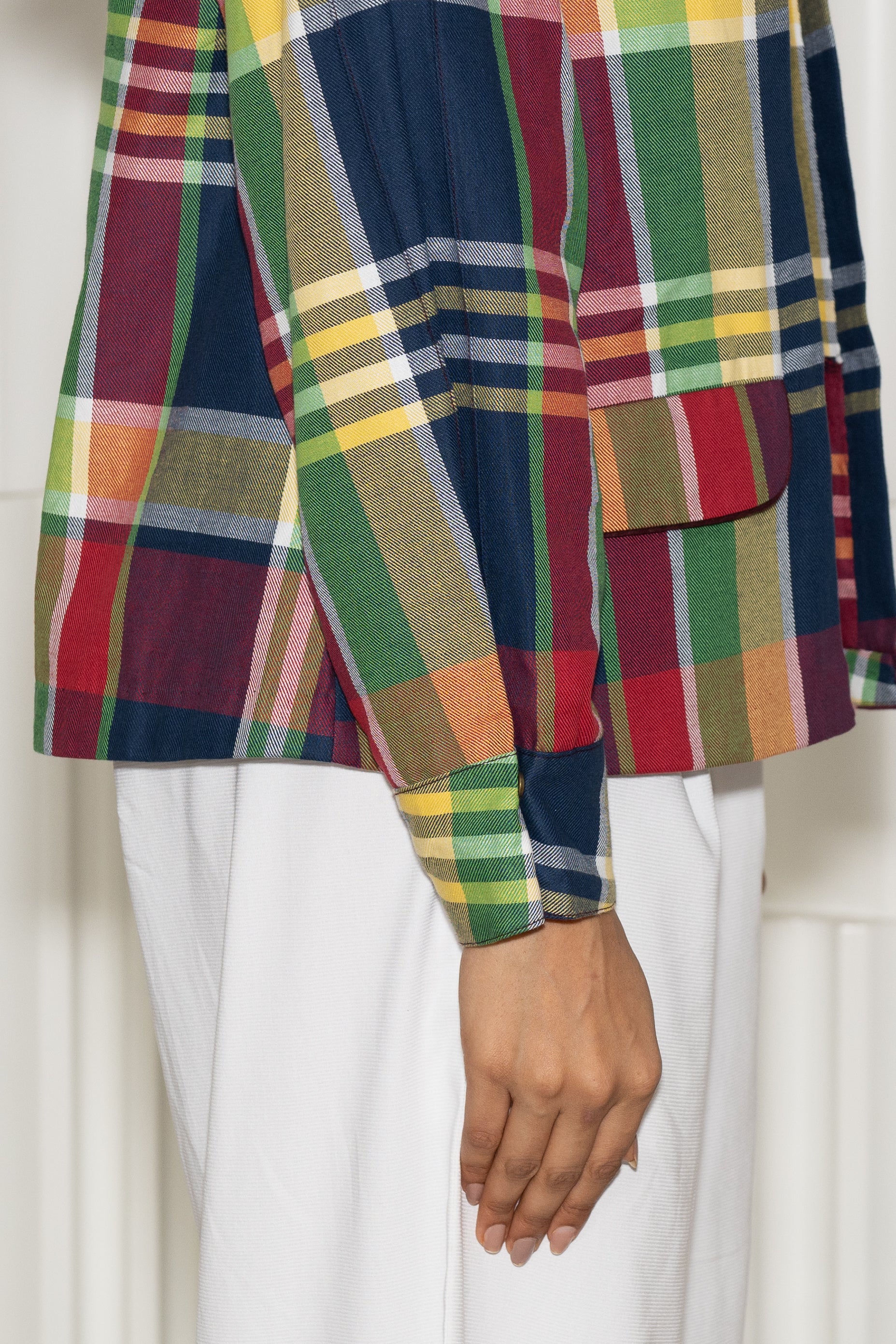 Check Bloom Blazer