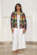 Check Bloom Blazer