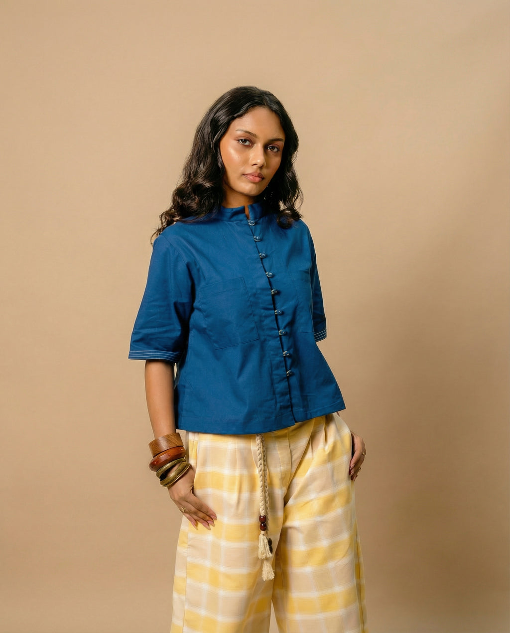 Front Accent Loop Top