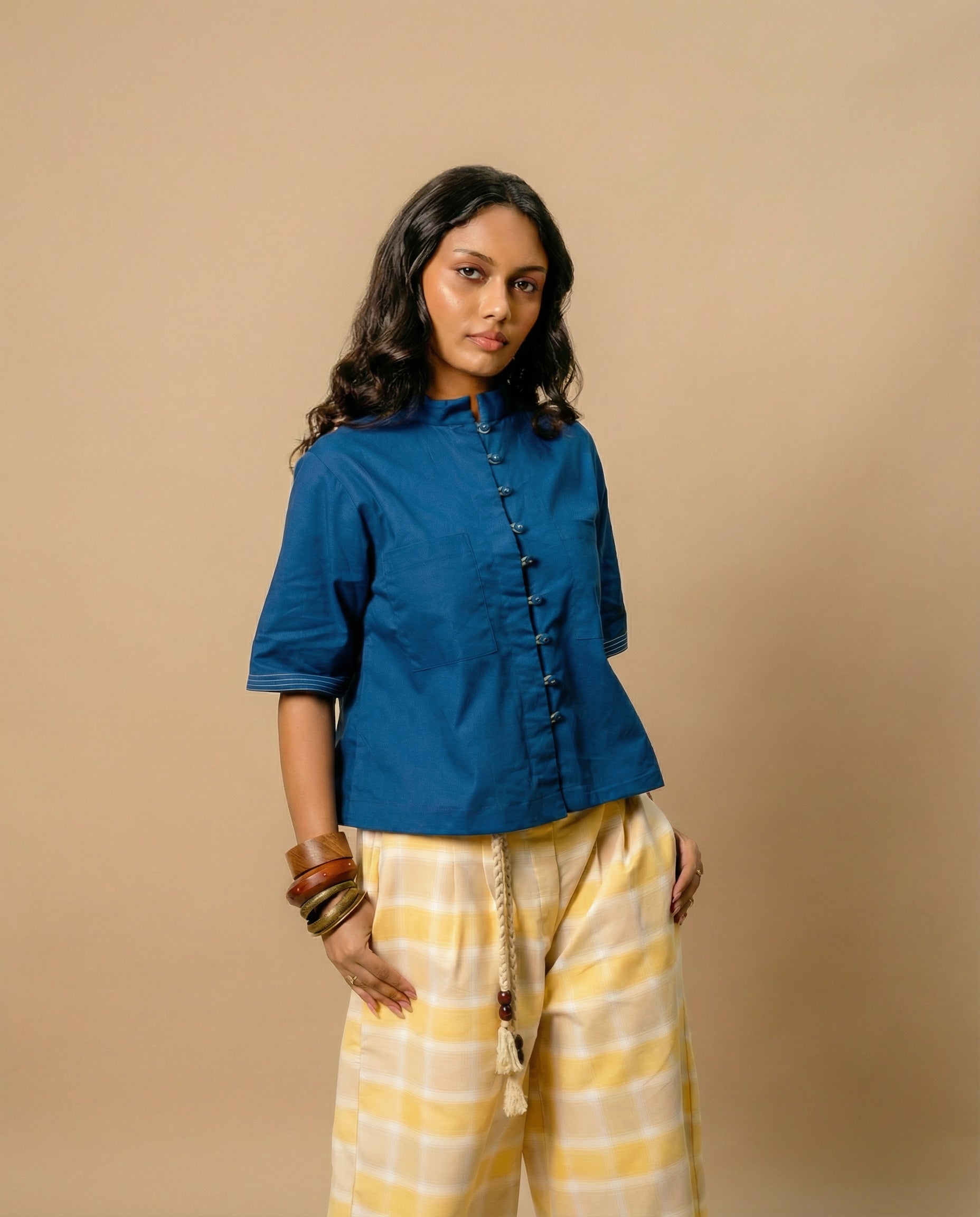 Front Accent Loop Top