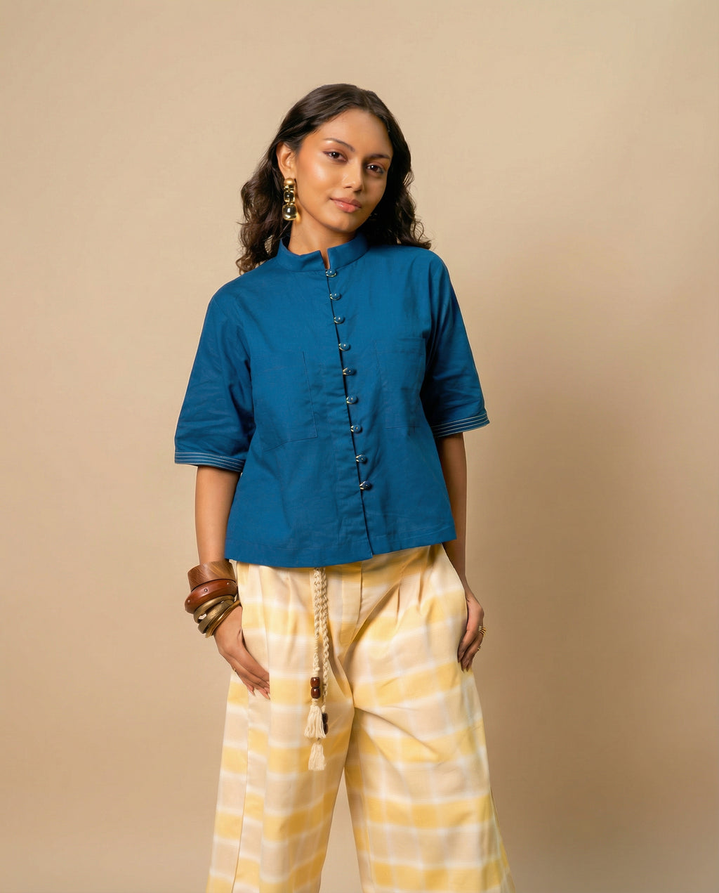 Front Accent Loop Top