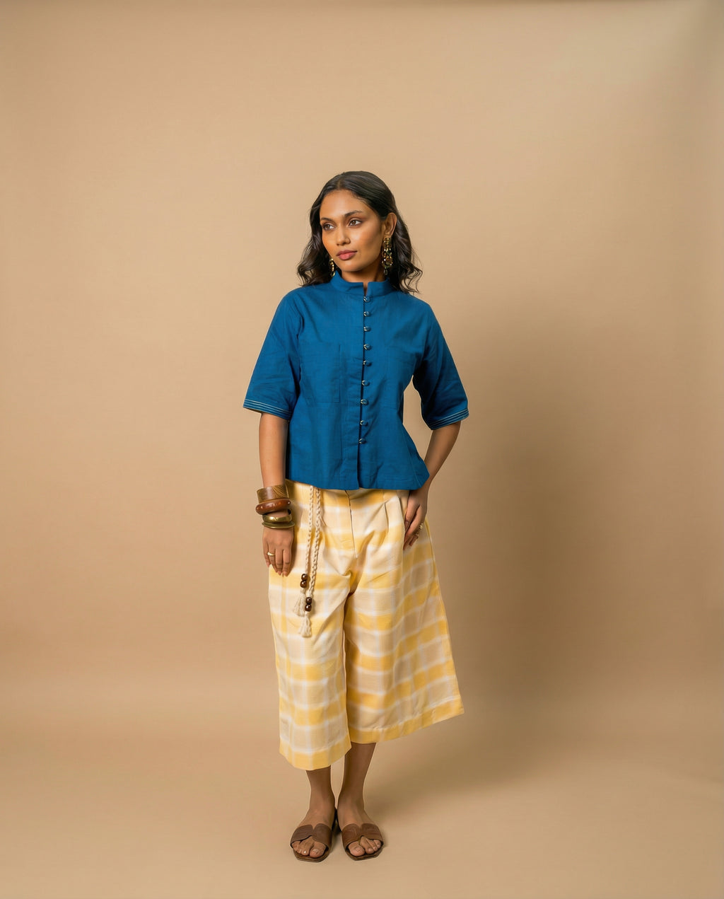 Front Accent Loop Top