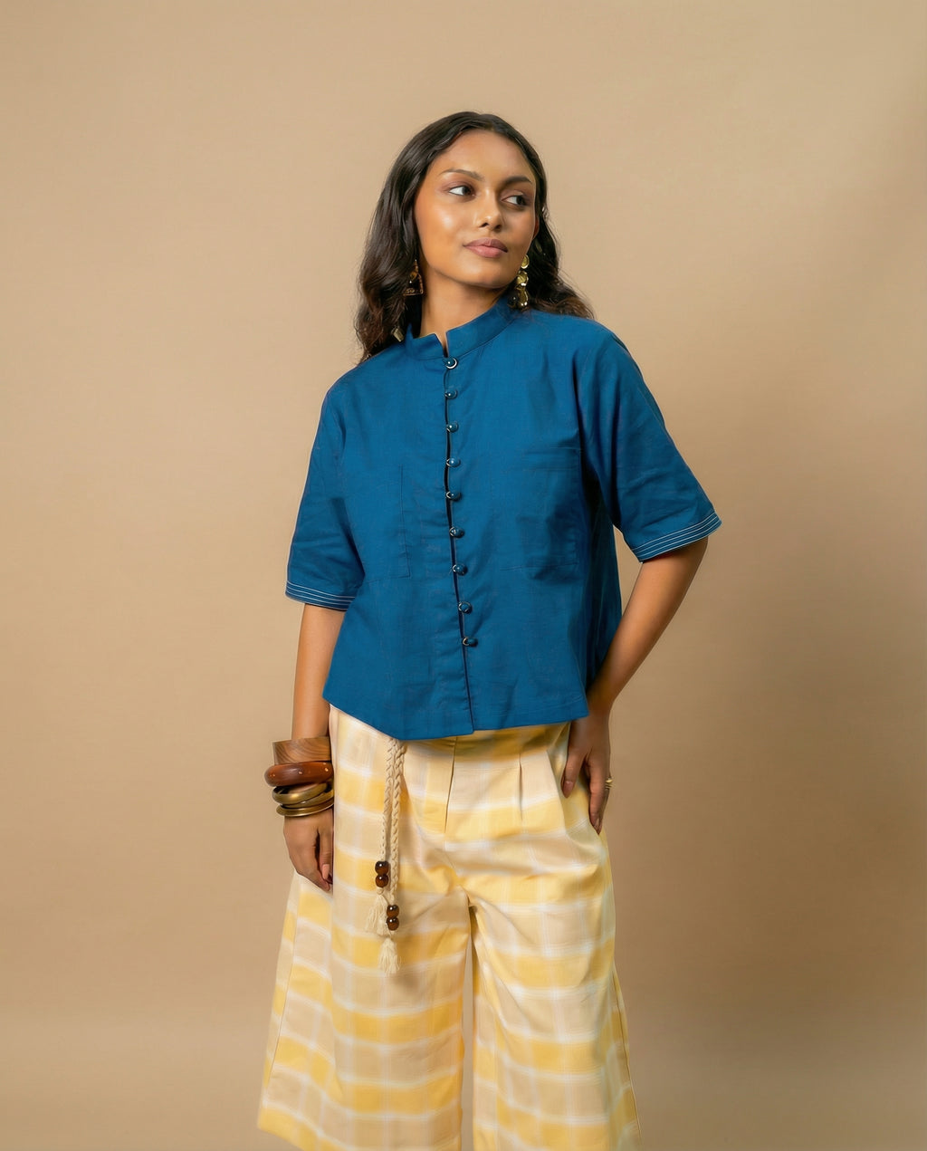 Front Accent Loop Top