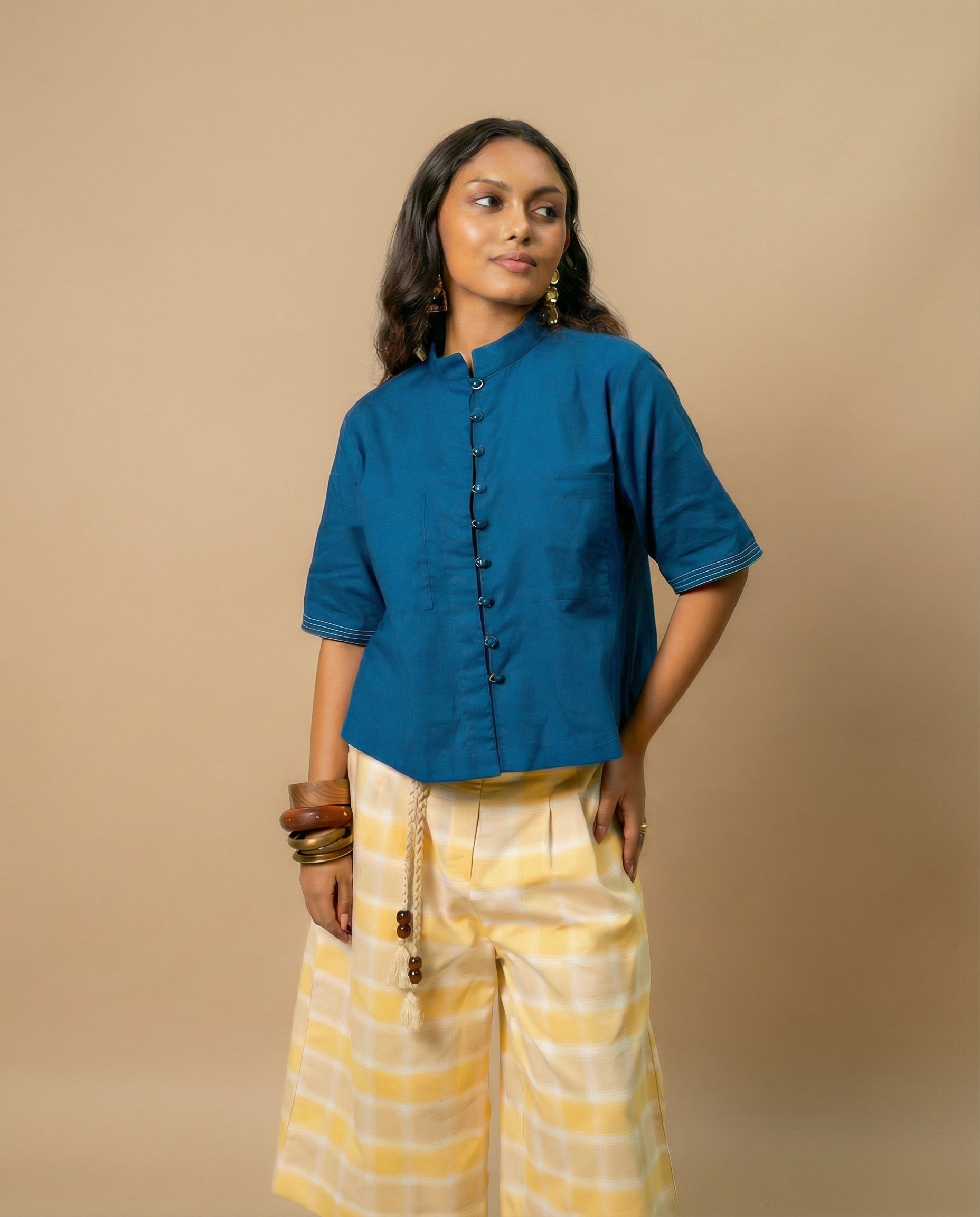 Front Accent Loop Top