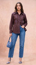 Blue Petal Shirt