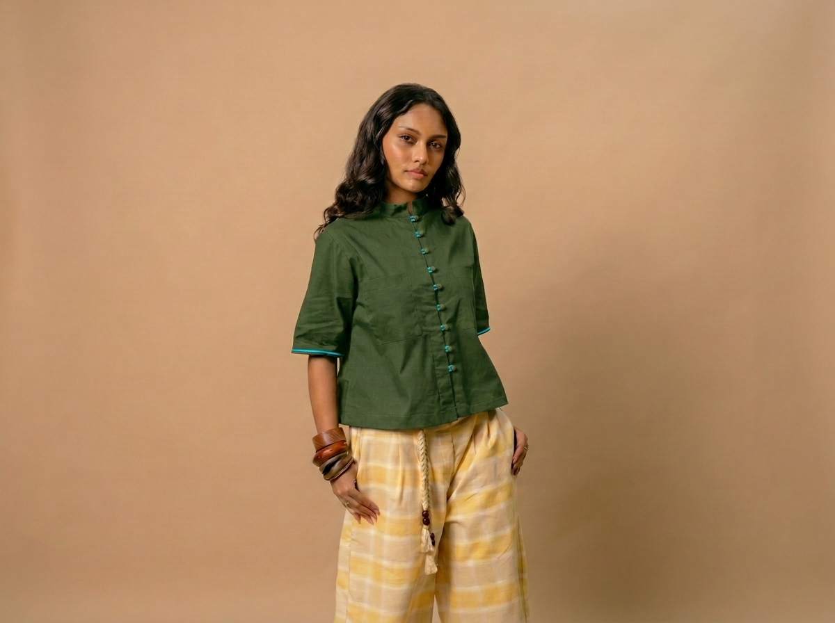 Front Accent Loop Top