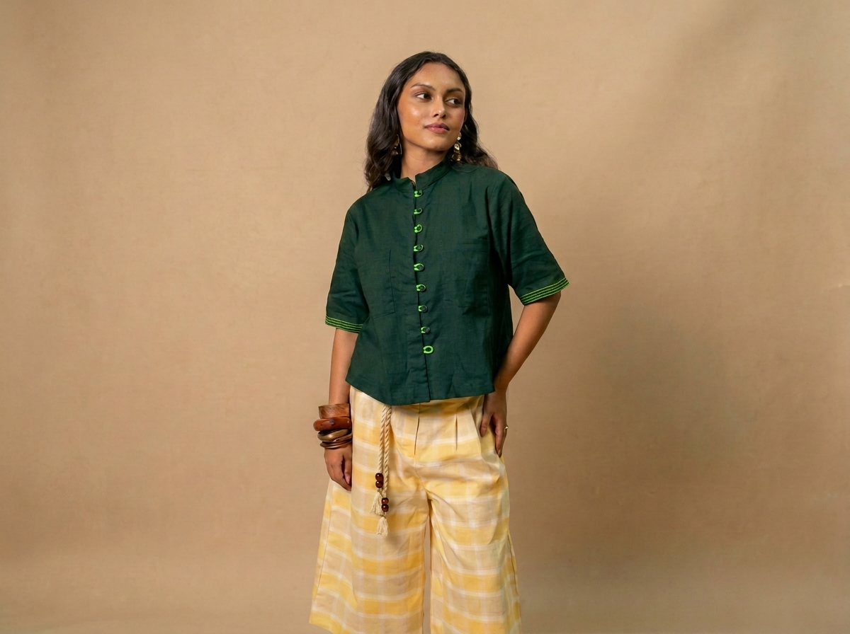 Front Accent Loop Top