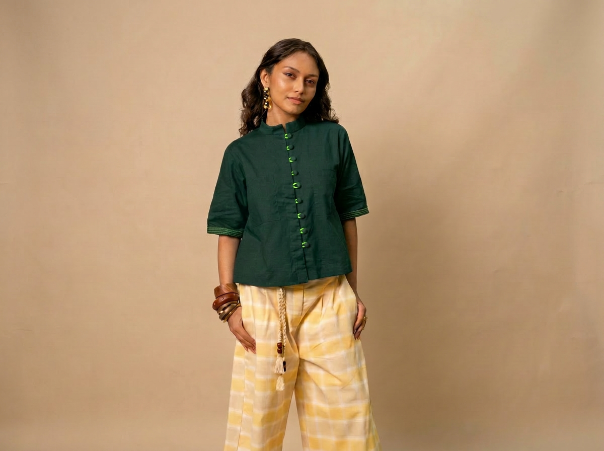Front Accent Loop Top