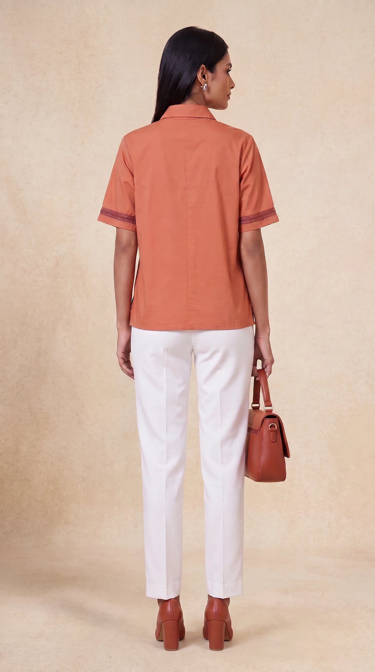 Rust Canvas Shirt