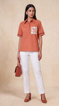 Rust Canvas Shirt
